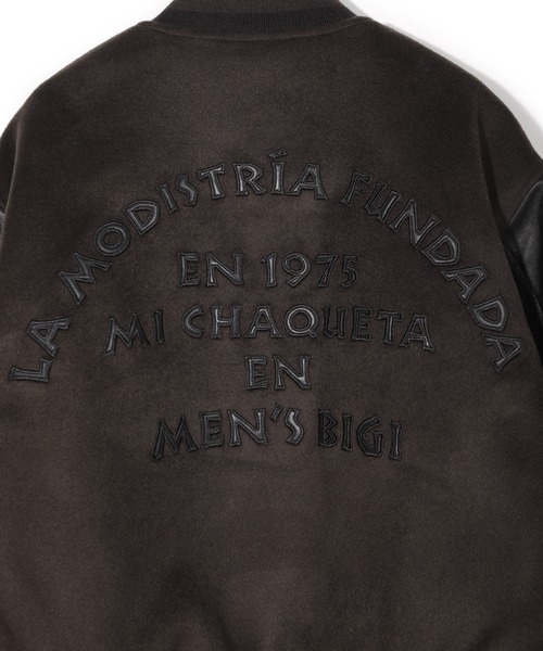 ブルゾン アウター 「50th Anniv . 中田 慎介」WOOL MELTON STADIUM JAMPER メンズの画像