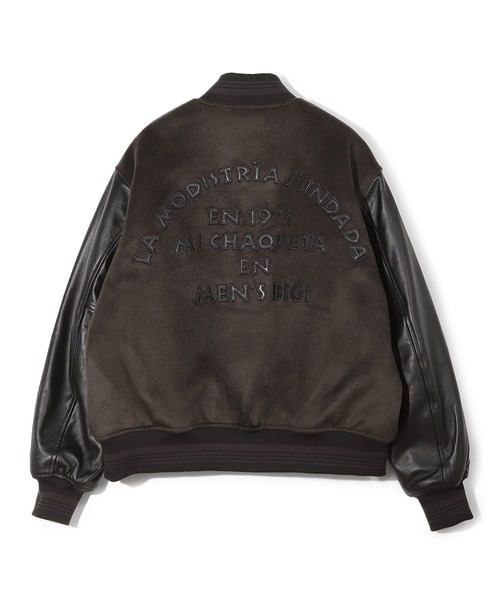 ブルゾン アウター 「50th Anniv . 中田 慎介」WOOL MELTON STADIUM JAMPER メンズの画像