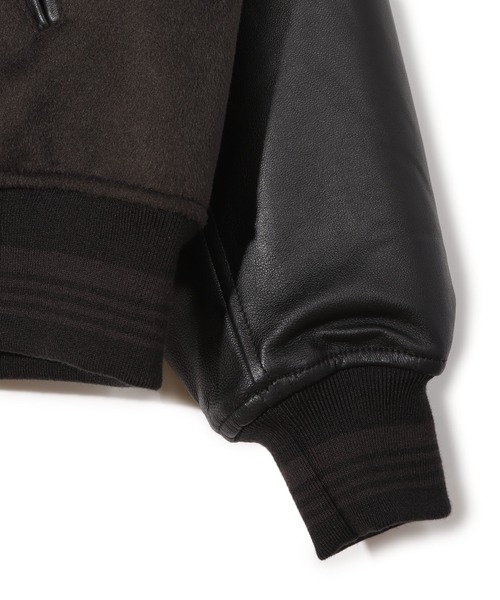 ブルゾン アウター 「50th Anniv . 中田 慎介」WOOL MELTON STADIUM JAMPER メンズの画像