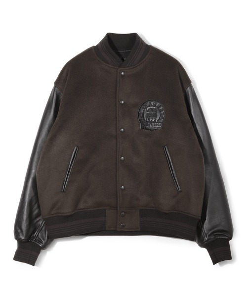 ブルゾン アウター 「50th Anniv . 中田 慎介」WOOL MELTON STADIUM JAMPER メンズの画像