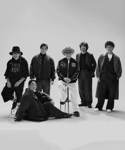 ブルゾン アウター 「50th Anniv . 中田 慎介」WOOL MELTON STADIUM JAMPER メンズの画像