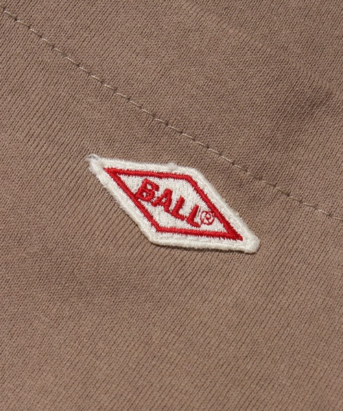 「BALL」 長袖Tシャツ LL オフホワイト メンズ