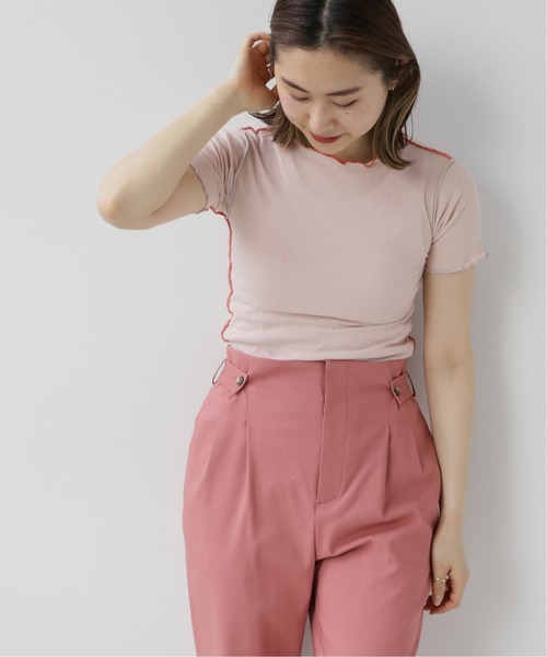 「BASERANGE」 半袖カットソー SMALL ブルー レディース_画像8