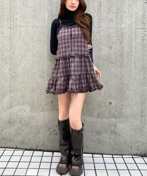3.3 FIELD TRIP ワンピース 「新色追加」3.3 Field Trip／2wayフリル