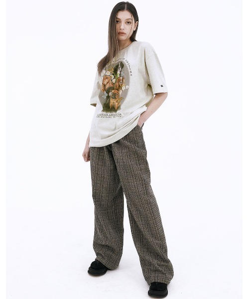 「SCULPTOR」 半袖Tシャツ MEDIUM ライトグレー レディース