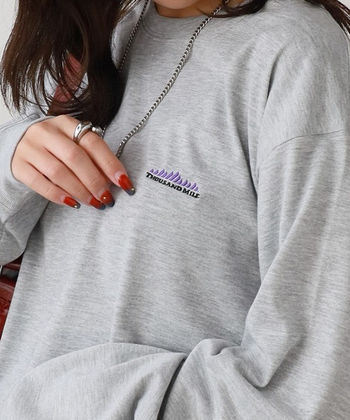 A Thousand Miles ロンT XL THOUSAND MILE tシャツ MILE/サウザンドマイル LONG SLEEVE T