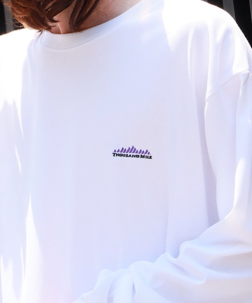 THOUSAND MILE tシャツ MILE/サウザンドマイル LONG SLEEVE T