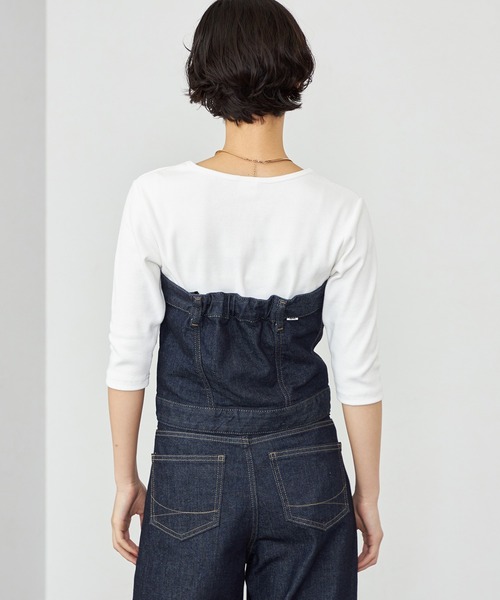 チューブトップ デニム（レディースチューブトップ、ベアトップ