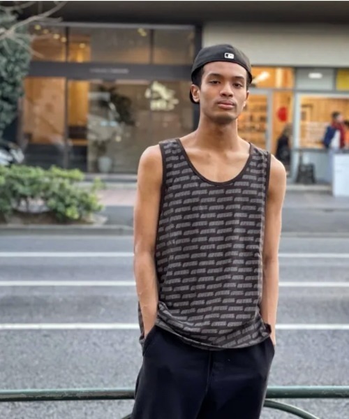 natal design（ネイタルデザイン） タンクトップ HEMP TANK TOP FAINT