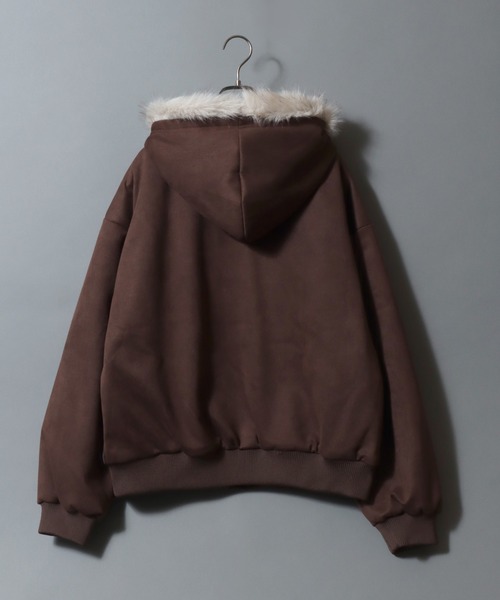ANPAS（アンパス） ミリタリージャケット モッズコート Faux Suede