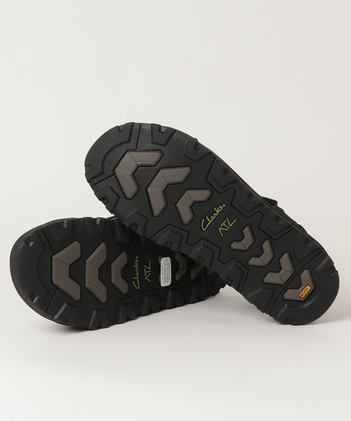 「Clarks」 サンダル UK9 ブラック メンズ_画像9