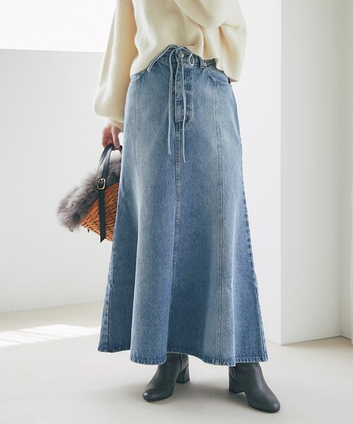 La boutique Bonbon（ラブティックボンボン） デニムスカート 「美