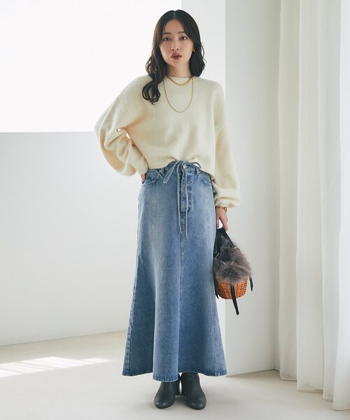 La boutique Bonbon（ラブティックボンボン） デニムスカート 「今すぐ