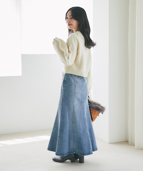 La boutique Bonbon（ラブティックボンボン） デニムスカート 「今すぐ