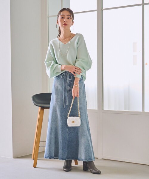 La boutique Bonbon（ラブティックボンボン） デニムスカート 「今すぐ