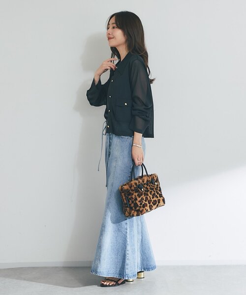 La boutique bonbon グレー デニムスカート 38新品タグ付 La boutique bonbon グレー デニムスカート 38新品タグ付