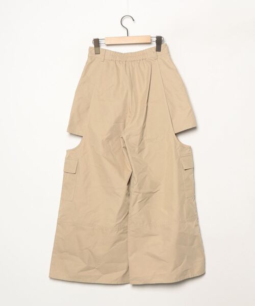 「dazzlin」 カーゴパンツ SMALL ベージュ レディース