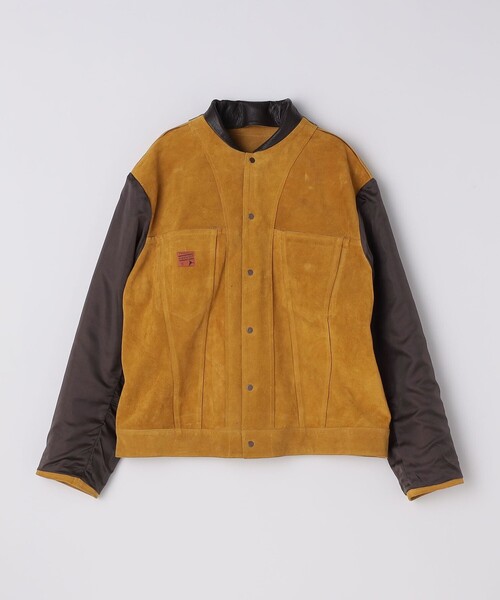 60s VTG Suede Excelled スエードボアジャケット 60s ビンテージ ヴィンテージ ボア スエード レザー ジャケット ジップ