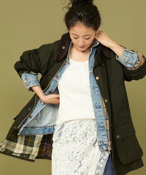 【値下げ】バブアー　Barbour 　OS セール】Barbour/バブアー 別注 BEDALE OS Sleeve/ビデイル