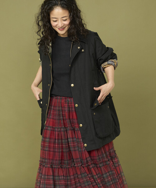 Barbour（バブアー） コート アウター 別注OS Beaufort ピーチスキン