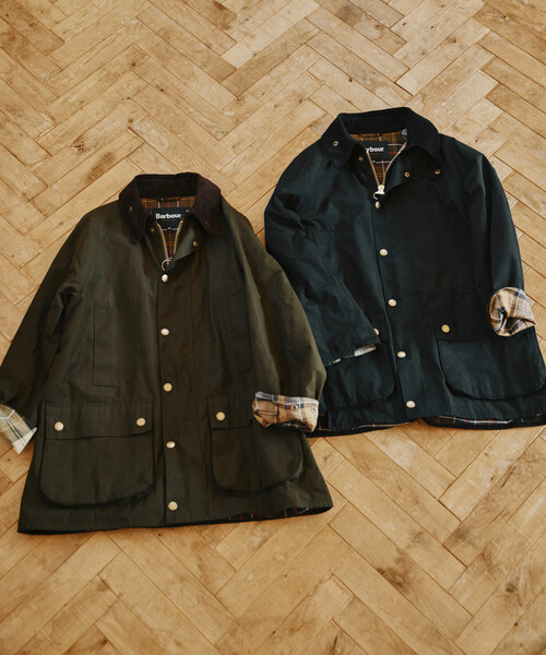 BARBOUR コート ハーフコート How To Choose? My Barbour Jacket 定番モデルのシルエット比較