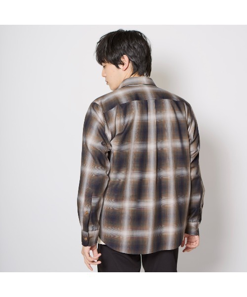 Foxfire（フォックスファイヤー） シャツ オンブレーチェックシャツ