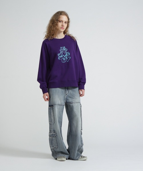 AVIREX（アヴィレックス） トレーナー スウェット EMBOSS TOMCAT SWEAT