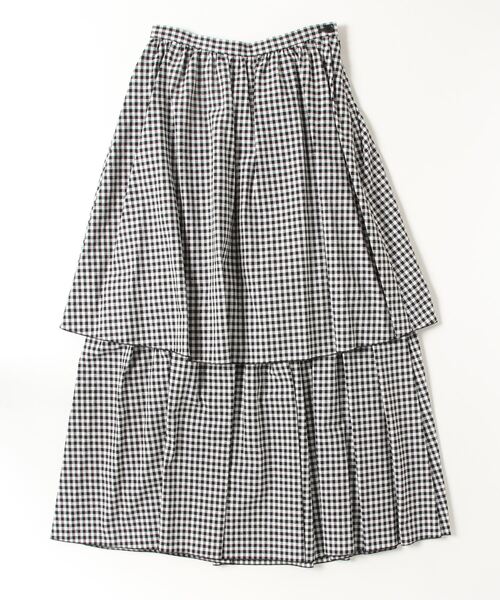 mikomori（ミコモリ） スカート × THIRD MAGAZINE」COTTON SILK