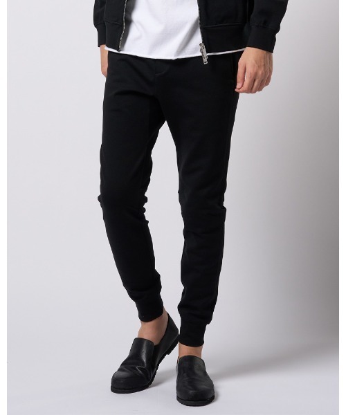 wjk スウェットパンツ ジャージ basic rib sweat pants メンズ