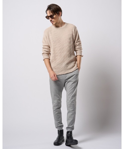 wjk スウェットパンツ ジャージ basic rib sweat pants メンズ