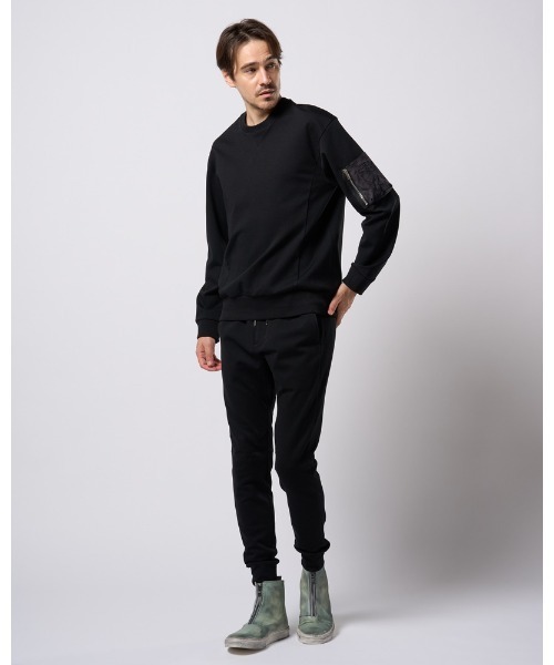 wjk スウェットパンツ ジャージ basic rib sweat pants メンズ