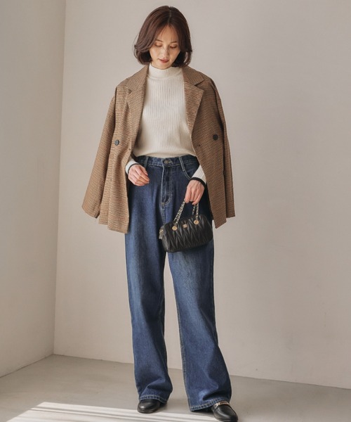 限定値下＜INSCRIRE＞テイラード ジャケット gunclubcheck ジャケット テーラードジャケット ガンクラブチェックテーラード