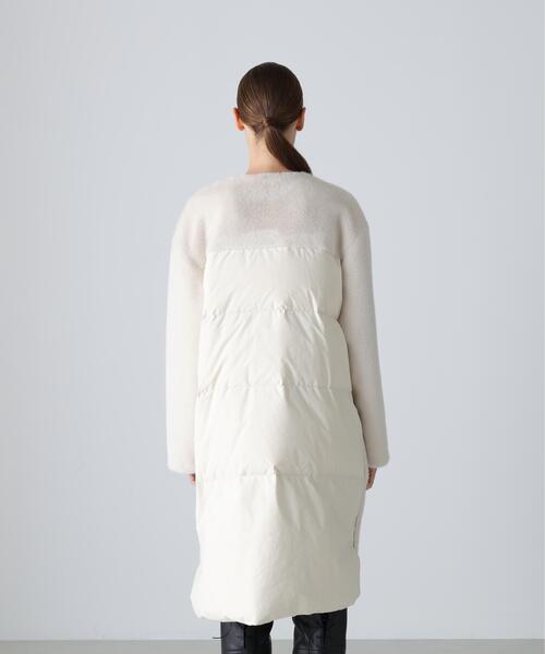 ADORE（アドーア） ダウンコート ダウンジャケット ファーコンビダウン