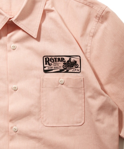 「ROTAR」 半袖シャツ X-LARGE オフホワイト メンズ_画像3