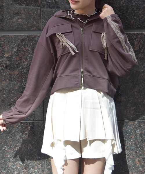 axes femme（アクシーズ ファム） ブルゾン アウター スウェット