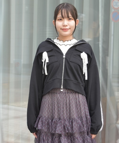 axes femme（アクシーズ ファム） ブルゾン アウター スウェット