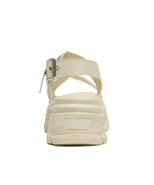 「CONVERSE」 フラットサンダル 22cm ブラック レディース_7
