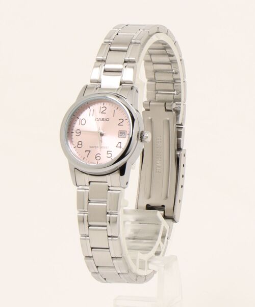 チープカシオ 腕時計 「RES」「CASIO（カシオ）」クラシックドレス　カラーフェイス レディースの画像