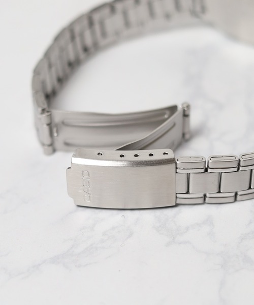 チープカシオ 腕時計 「RES」「CASIO（カシオ）」クラシックドレス　カラーフェイス レディースの画像