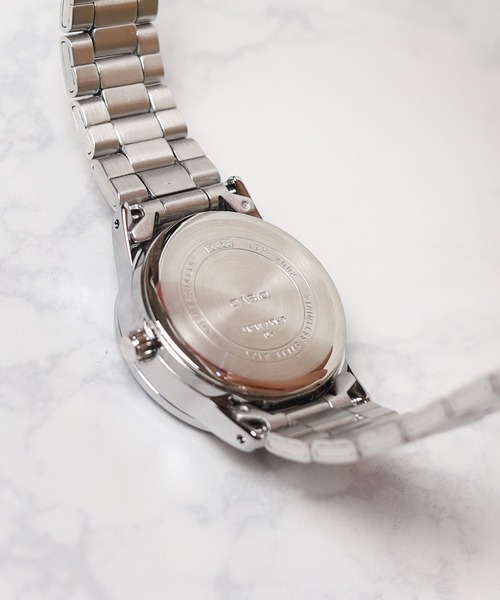 チープカシオ 腕時計 「RES」「CASIO（カシオ）」クラシックドレス　カラーフェイス レディースの画像