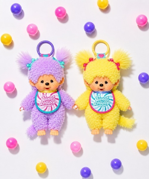 THE BAREFOOT キーホルダー 「 Monchhichi / モンチッチ 」 スウィート