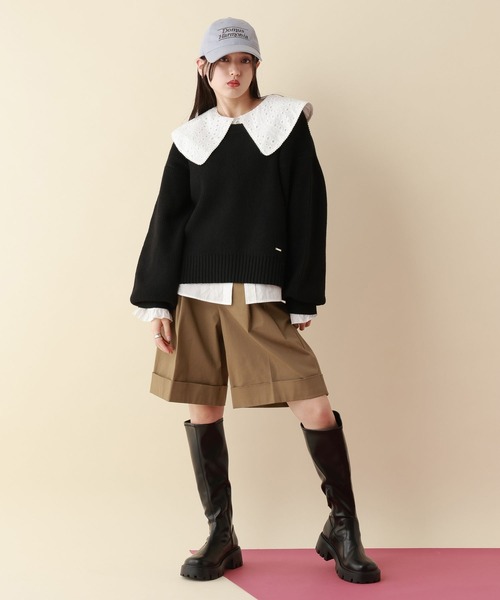 RAGEBLUE（レイジブルー） ニット セーター 「Bloomy Yarn Knit」アゼ