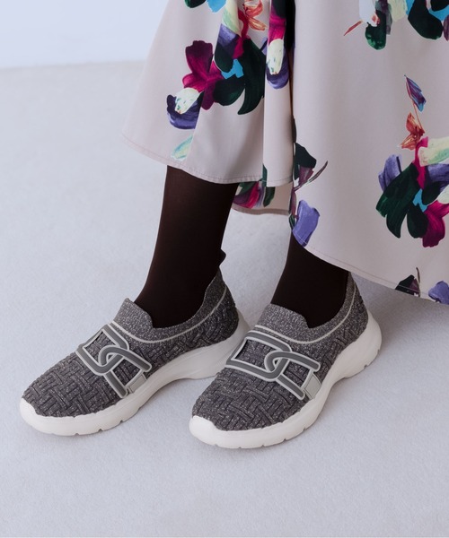 「enchanted」 スリッポン S ダークベージュ レディース_画像3