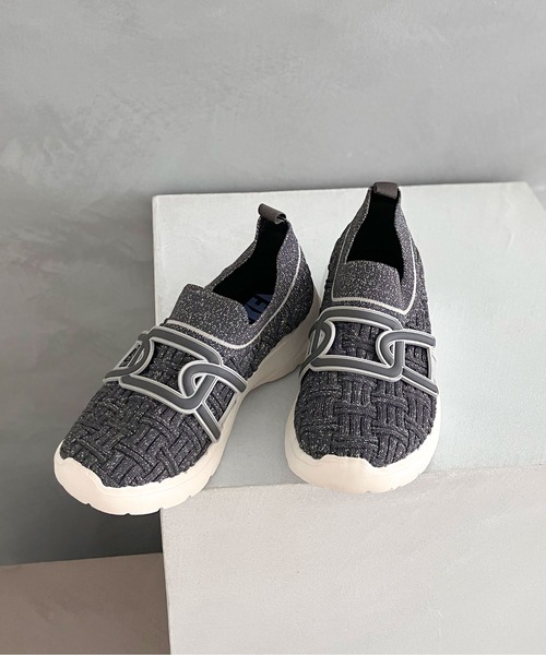 「enchanted」 スリッポン S ダークベージュ レディース_画像5