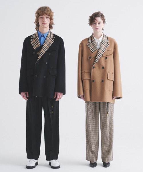 パンツ CULLNI for DAKS LONDON Tuck Pants CULLNI（クルニ） スラックス CULLNI for DAKS LONDON Tuck Drawstring