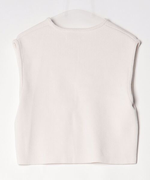 「UNITED ARROWS」 半袖ニット FREE ベージュ レディースの画像