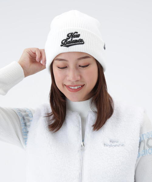 レザレクション　ゴルフ 防風　レイヤーロゴセーター Ｓニット帽 　ニット帽　Ｓ レザレクション ニット帽 ニット帽 メンズ レディース レザレクション