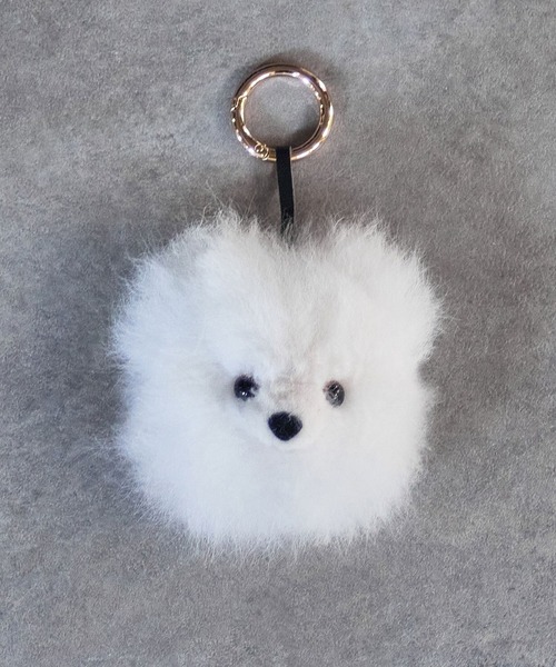 COSY キーホルダー (COSY)Small Bear Head Baby Alpaca Key ring