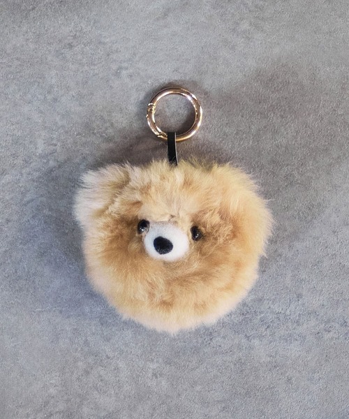 COSY キーホルダー (COSY)Small Bear Head Baby Alpaca Key ring