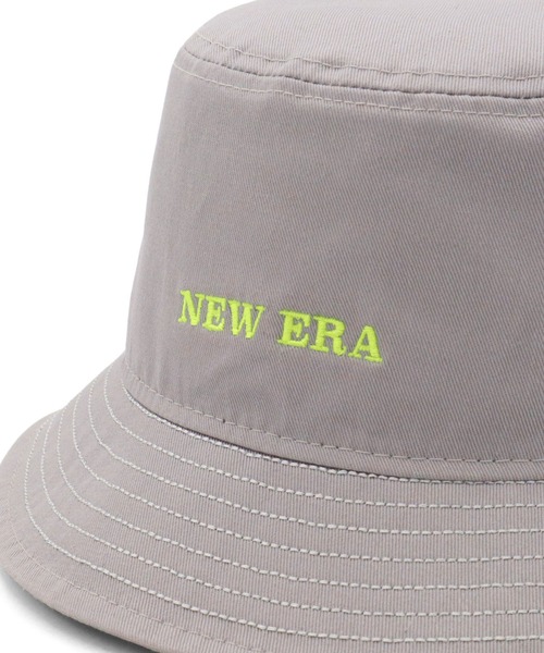NEW ERA バケットハット グレー ゴルフ　GOLF　アーカイブロゴ NEW ERA（ニューエラ） 帽子 ハット メンズ ゴルフ バケットハット